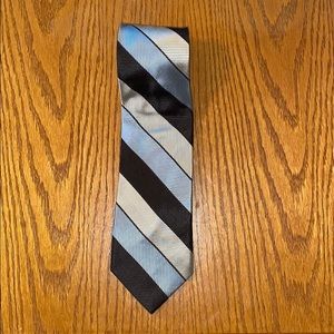 Diagonally-striped Joseph A. Bank Necktie